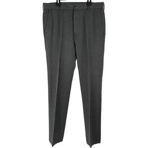 Van Heusen Dress Pants Mens 33/32 (measure 33x31.5) Traveler Business Pant Gray